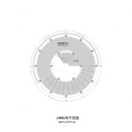 Lunar Tower Haikou China 24m floor plan