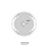 Lunar Tower Haikou China 27m floor plan