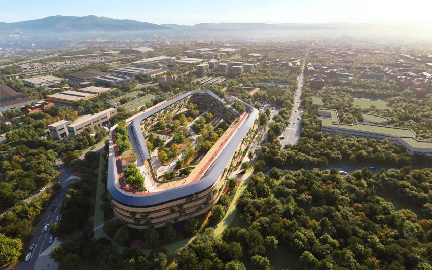 Malpensa Hospital by Zaha Hadid Architects