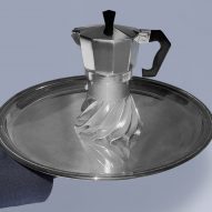 This week on Dezeen we featured a coffee pot with a helical spiral base