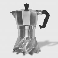 Turbo Moka claims to brew coffee twice as fast as traditional espresso makers