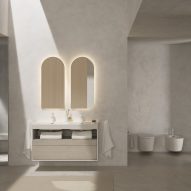 Roca lists three of its collections on Dezeen Showroom