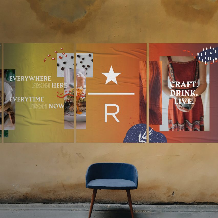 an image of advertising posters on wall