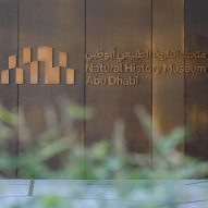 Natural History Museum Abu Dhabi by Mecanoo