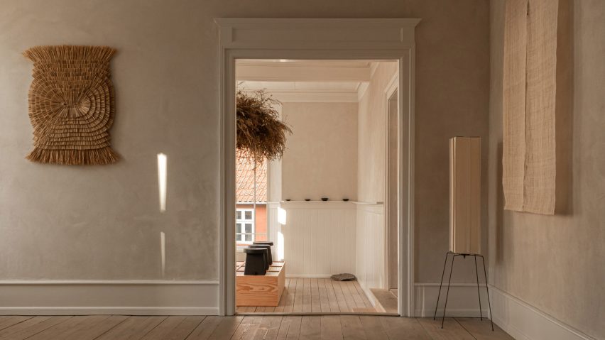 Interior of Danish gallery