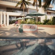 Orbit outdoor furniture collection by Tropitone