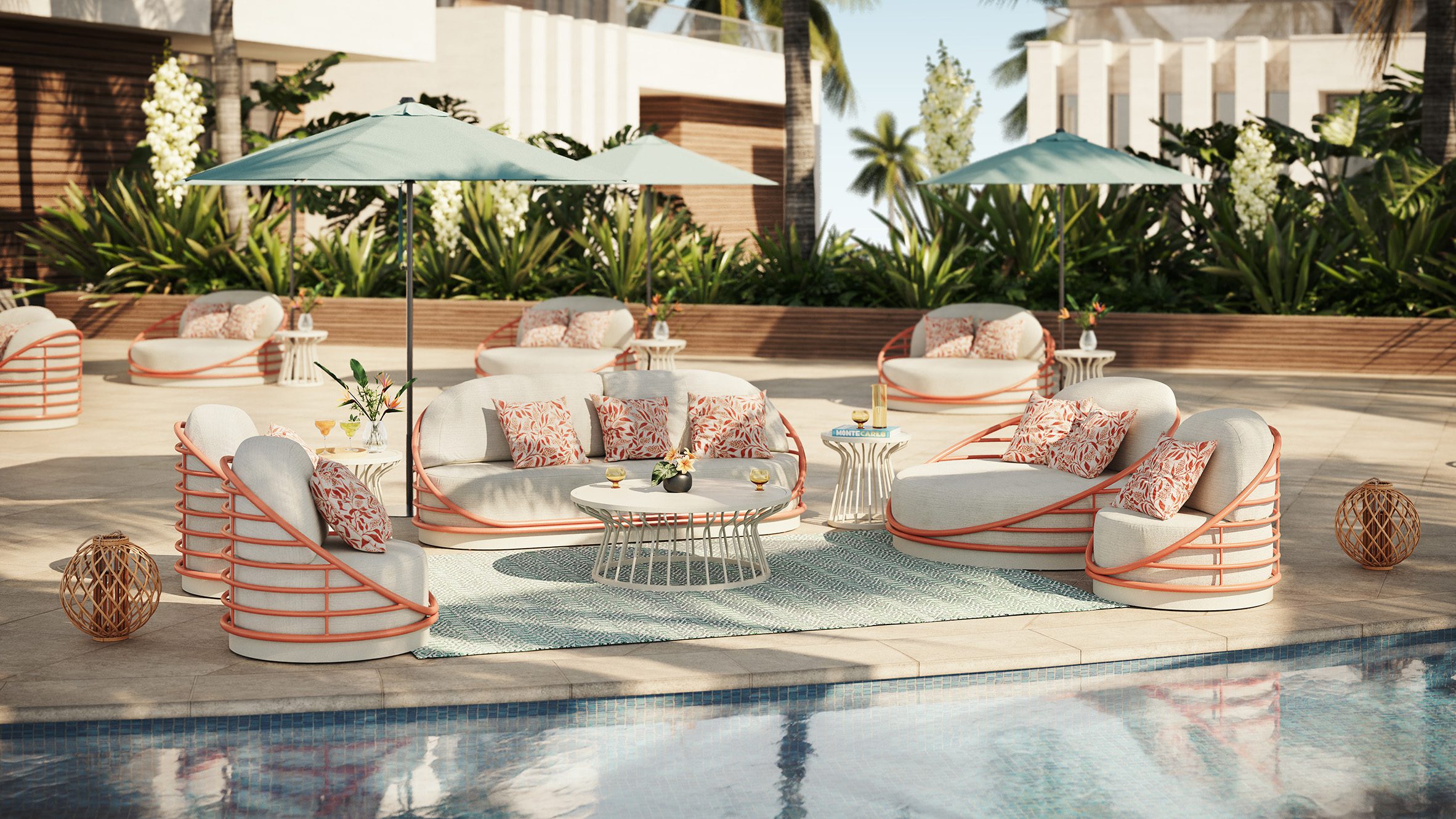 Orbit outdoor furniture collection by Tropitone