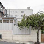 Boundary wall of Tabberner Cook House by James Alder Architects