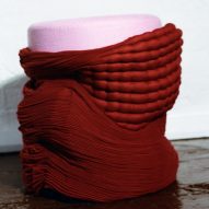 Tessa Silva's bulging creations are made by inflating smocked fabric