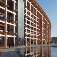 Most of world's largest wooden structure The Grand Ring to be burned as "chips for fuel"