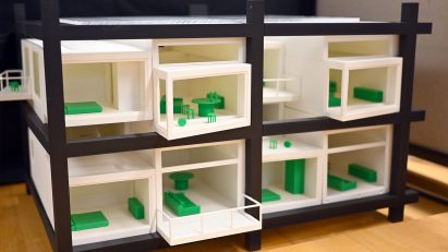 Student project at the Weitzman School of Design