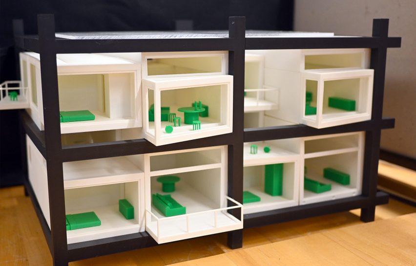 Student project at the Weitzman School of Design