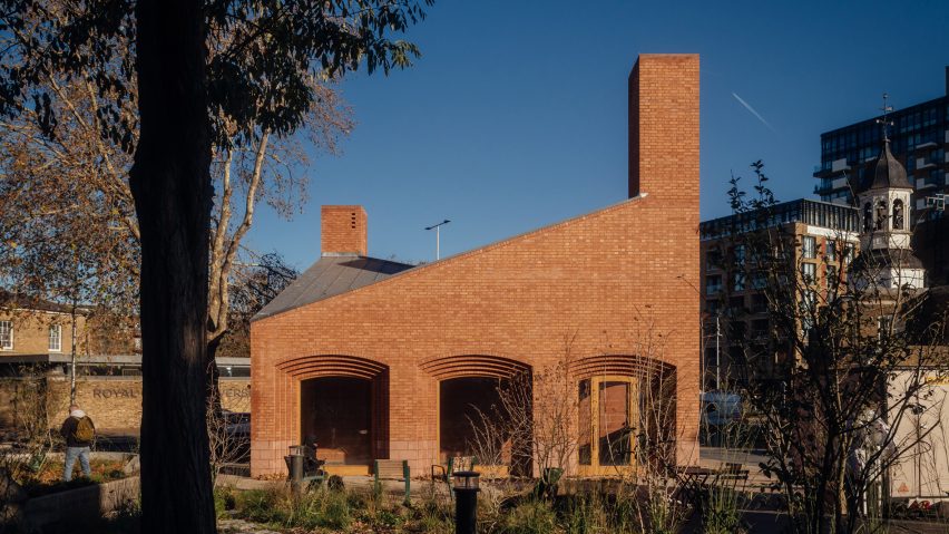 Woolwich Market Pavilion and Garden by Studio Weave and Tom Massey