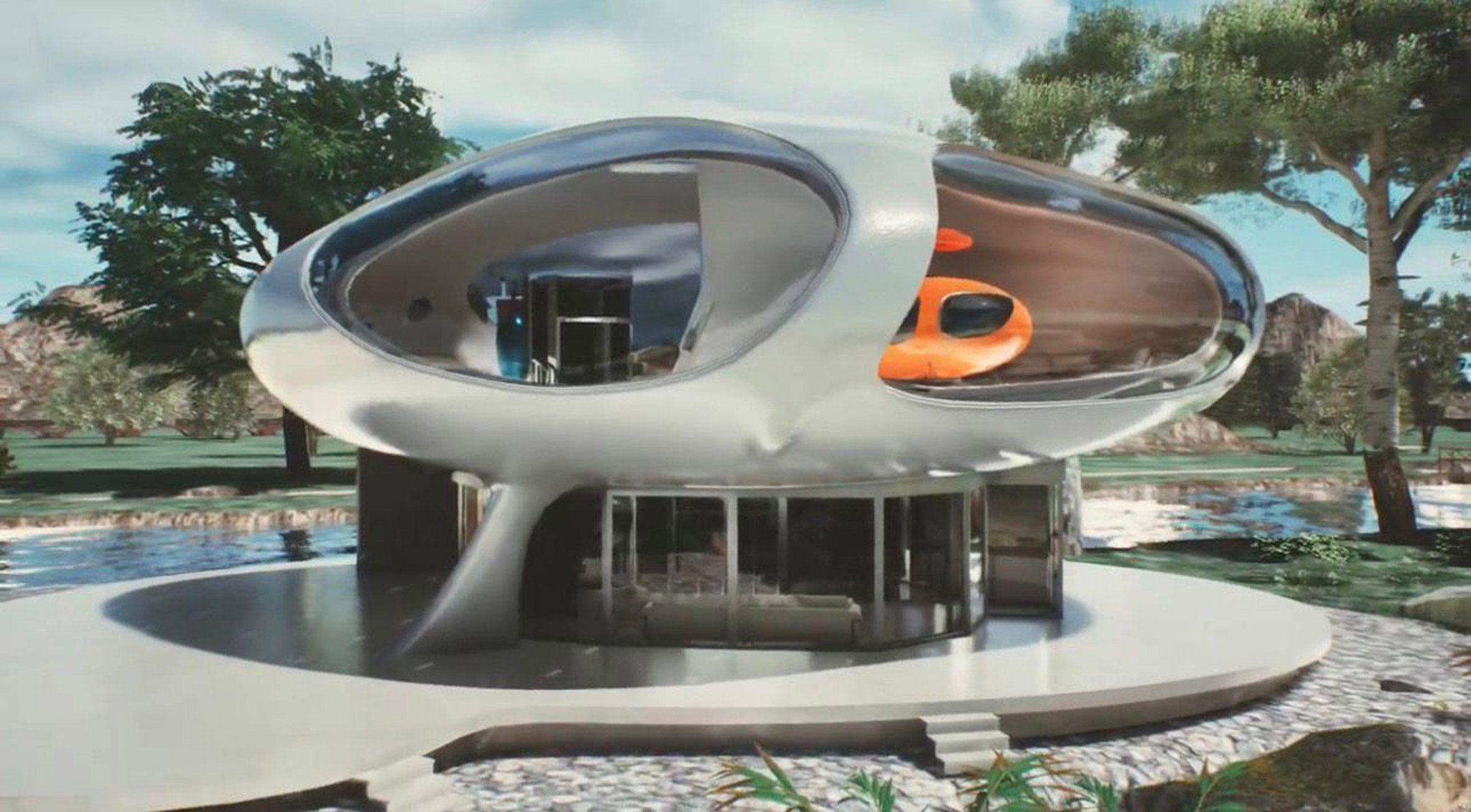 Home designed by humanoid robot goes on display in Denmark
