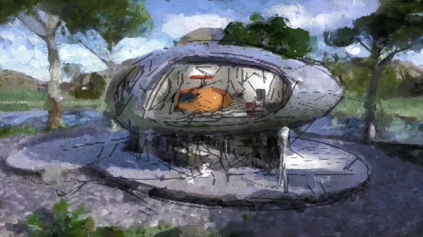Building concept by Ai-Da