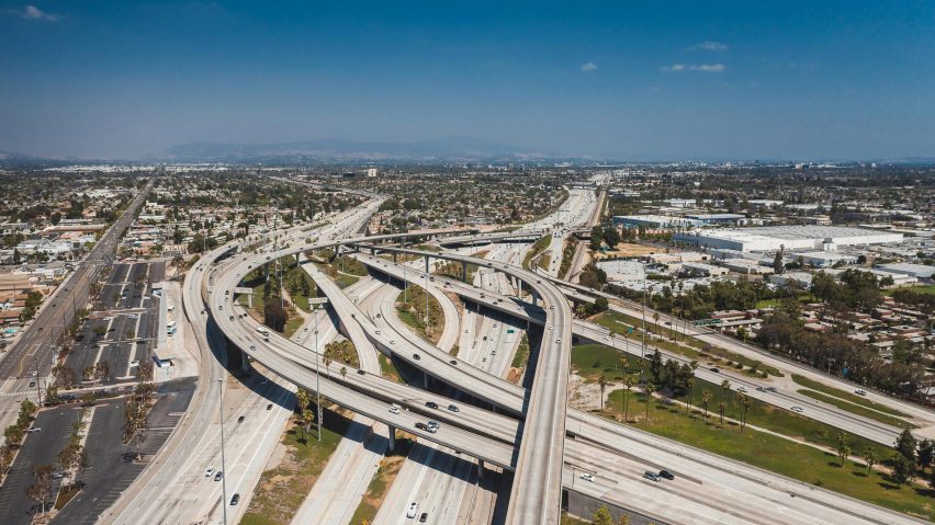 Highway interchange USA