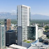 HKS tops Utah's tallest skyscraper with lights that indicate urban air quality