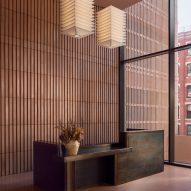 Interior by Workstead in Bergen condo building