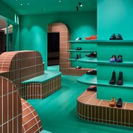 Shelves in Camper Shin Maru interior by Jorge Penadés