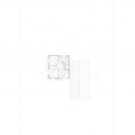 First floor plan of Casa BM by Errant Architetture