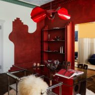 Colour-drenched Poznań apartment highlights "powerful and poetic" Polish design scene