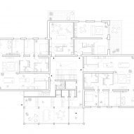 Apartments plan from Common Woods by Space&Matter
