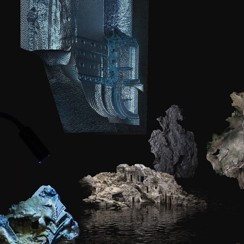 a visualisation of rocks