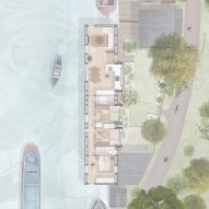 Floor plan of Float House by TiggColl