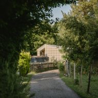 Approach view of Float House by TiggColl