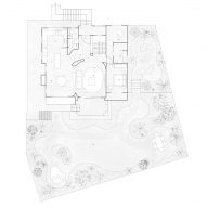 Shanghai Xijiao Residence 1F plan by FOG Architecture