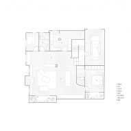 Shanghai Xijiao Residence B1 plan by FOG Architecture