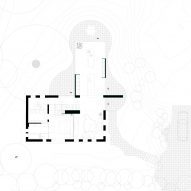 The Garden Pavilion by Studio Okami Architecten ground floor plan