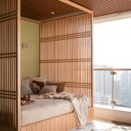 Gingham Dreams apartment in Mumbai by MuseLAB