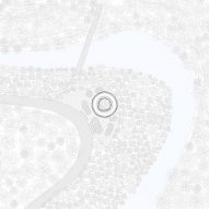 Resting Loop with Views pavilion site plan by HCCH Studio