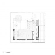 Plan of Henville Street House by Philip Stejskal Architecture