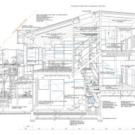 Section of House in Nakano by HOAA