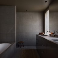 Bathroom in Townhouse VI in Kortrijk by Decancq Vercruysse