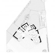 Plan of Hometown House by MoDusArchitects