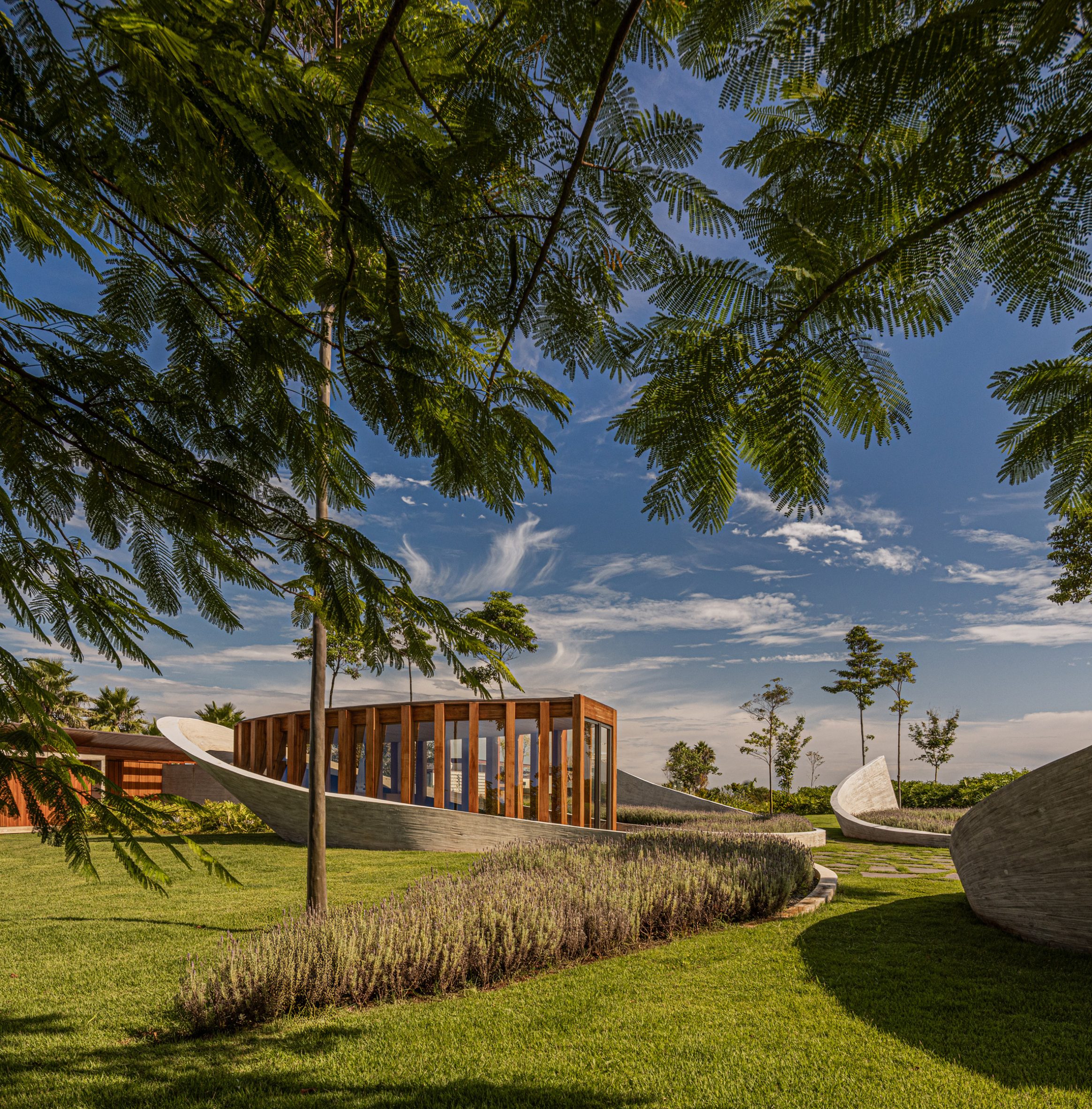 Capela Ninho no Brasil por Felipe Caboclo Arquitectura