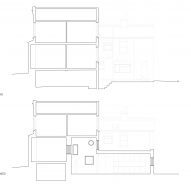 Section of Peek-a-Blue by Nimtim Architects
