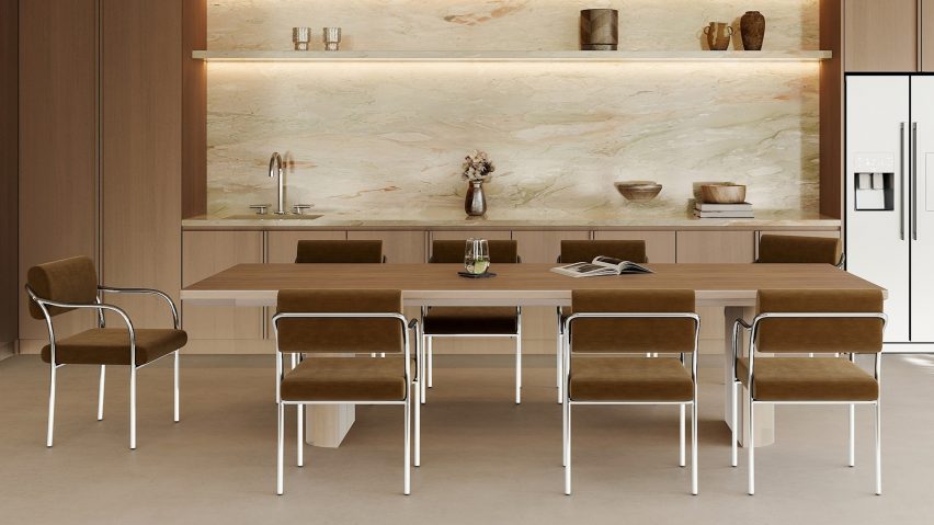 Outline chair by Formiing