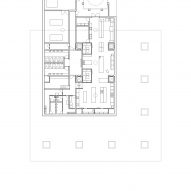 Basement floor plan of Rest by Pezo von Ellrichshausen