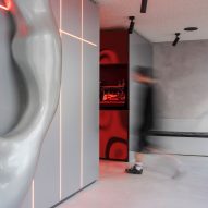 Sinners Inc tattoo parlour in Aarhus, Denmark designed by KIDZ Studio
