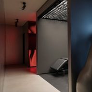 Sinners Inc tattoo parlour in Aarhus, Denmark designed by KIDZ Studio