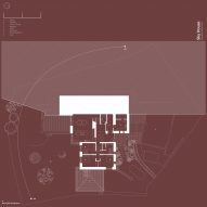 Ground floor plan of Sky House by Klas Hyllén Architecture