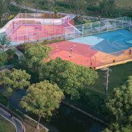 Huachiao Vibrant Sports Park by SoBA Architects