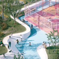 SoBA designs colourful sports park informed by local opera costumes