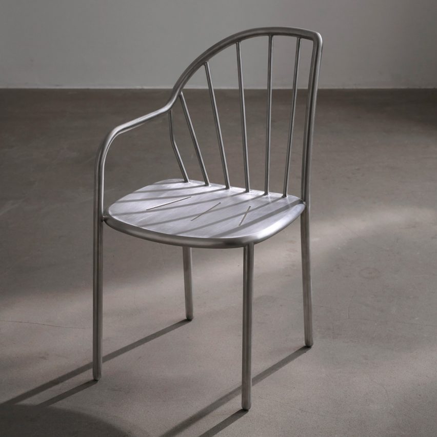 Chair by Desir&eacute; Apelgren from Echo exhibition at Kanonverkstaden