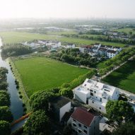 Guesthouse overlooking rice fields