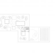 Third floor plan of Vida Elementary School by Opočenský Valouch Architects